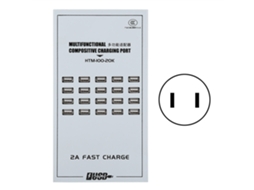 Adaptador Usb LAXISCREED 20 Portas 2a Carregamento Rápido