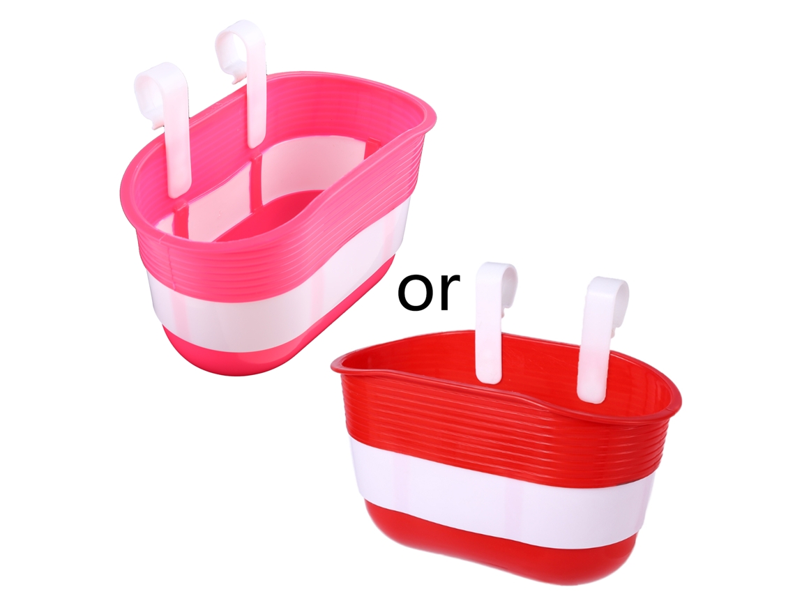 Cesta Infantil Dianteira para Bicicleta AQUAFORGE, plástico, para compras, piqueniques, deslocamentos urbanos e armazenamento no guidão