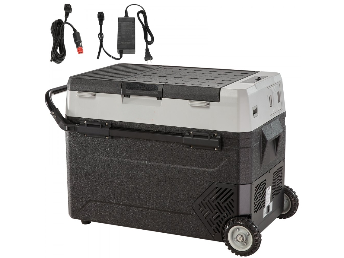 Caixa De Refrigeração Elétrica 38l Com Compressor Para Carro E Exterior Tekmaquinas