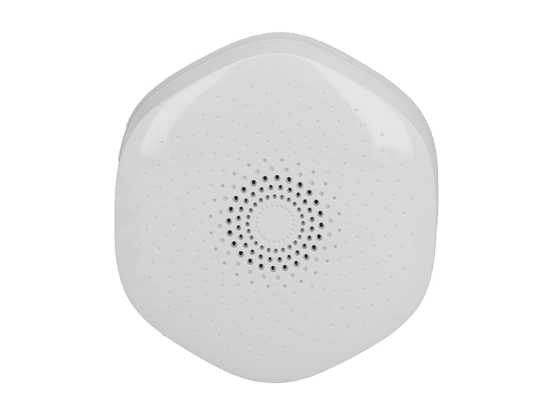 Alarme Audível E Visual Wifi Tuya Smart (padrão Nacional 220v, Alarme Remoto Com Ligação Sem Fios)