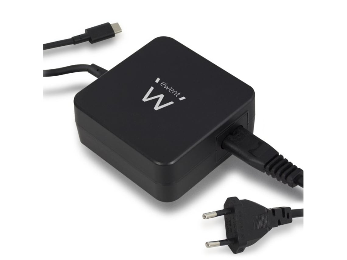 Carregador EWENT EW3980 Preto (Outlet Caixa Aberta)