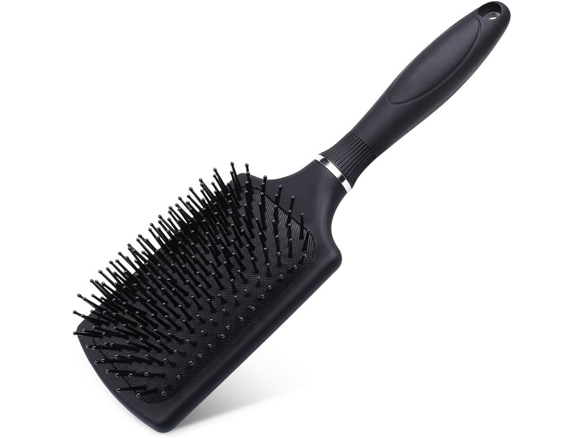 2 Peças De Escova De Cabelo Tipo Pá, Escova De Cabelo Profissional Para Alisar E Secar Brilvibera