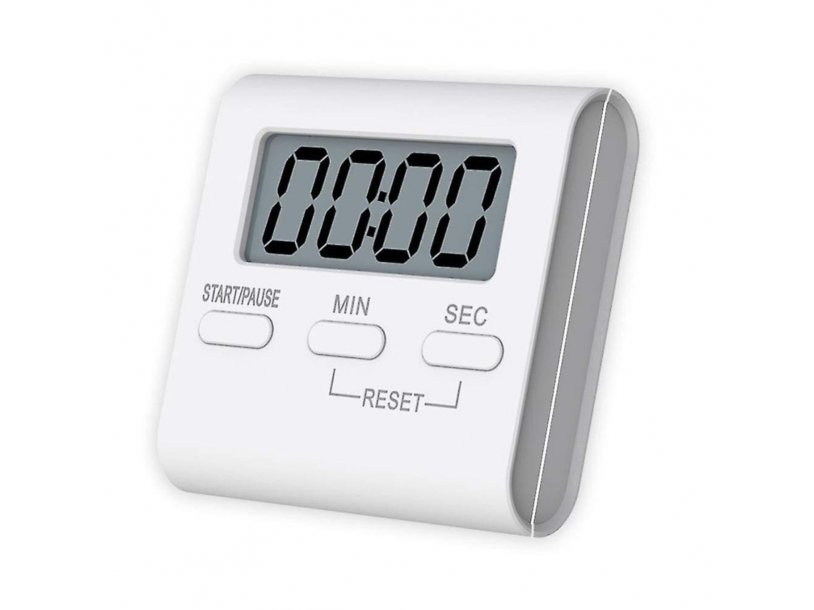 Temporizador Digital De Cozinha, Contagem Regressiva, Base Magnética, Para Cozinhar, Assar E Controlar O Tempo Em Tarefas Domésticas