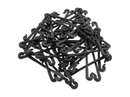 200 Peças de Fechos Plástico para Videira, Ganchos com Fivela Jardim. AQUAFORGE