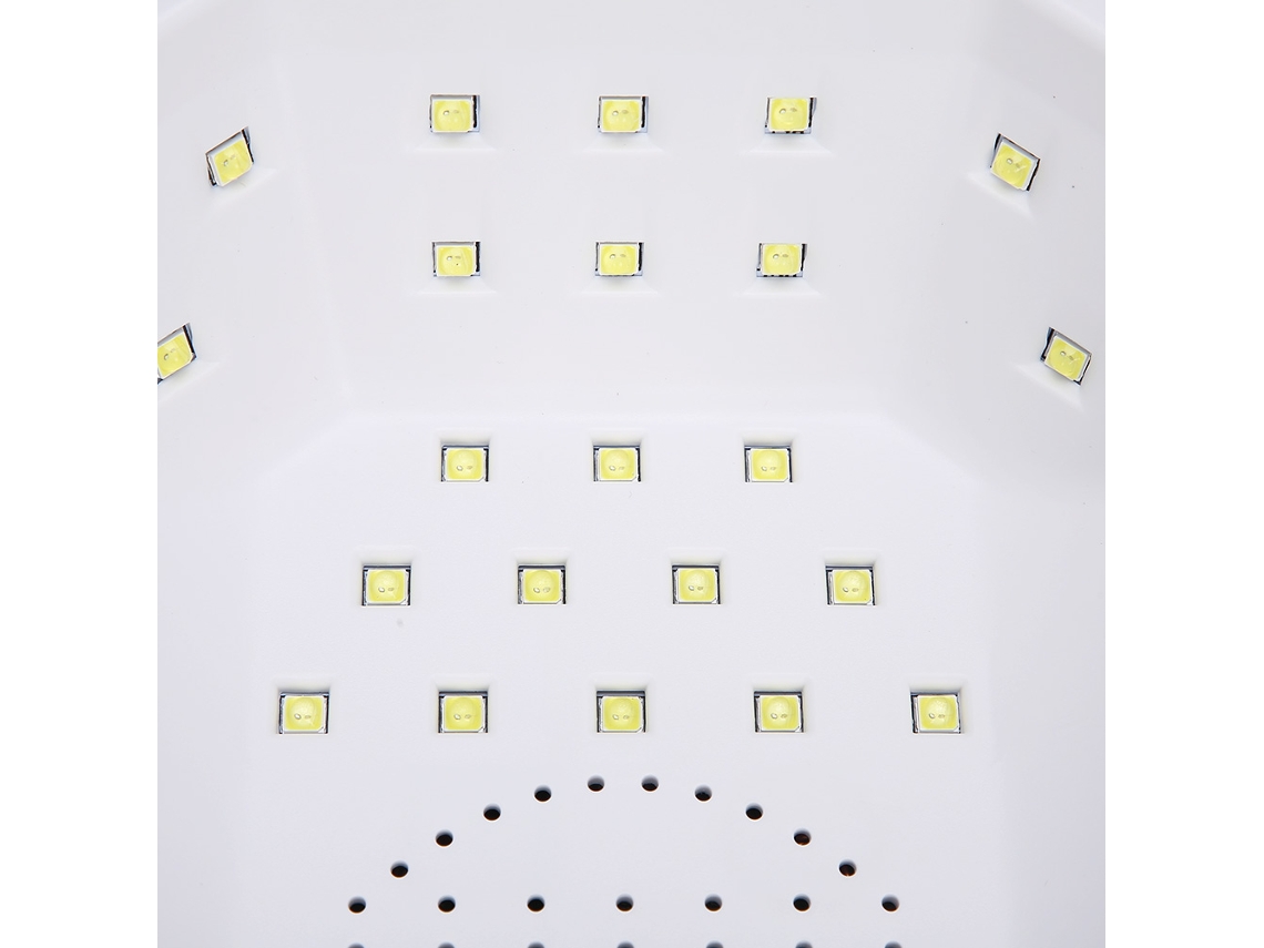Lampada De Led Para Unhas De 60 W (42 Perólas, Compatibilidade Com Tensão Ampla) Eoocoo