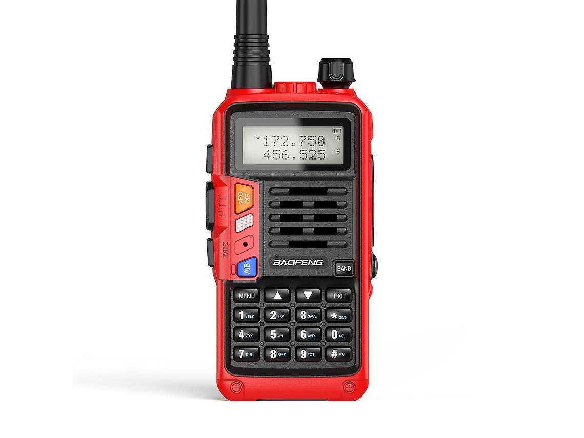 Rádio Baofeng Uv S9 Plus Tri Banda 10w Potente 136 174mhz/220 225mhz/400 520mhz Walkie Talkie Rádio Portátil Amador De Duas Vias Aquaforge