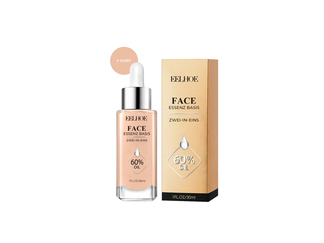 Base Facial para Pele Branca e Ívory, Proporciona Efeito de Firmeza e Acabamento Natural LAXISCREED
