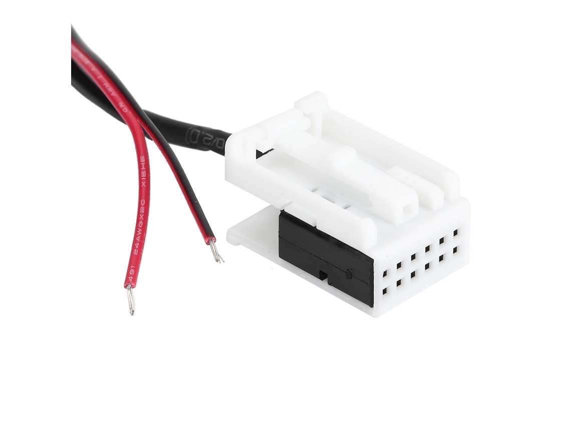 Cabo De Áudio De 12 Pinos Para Adaptador Bluetooth Aux, Acessório Compatível Com E60, E61 E E63(2004, 2010)