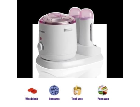 Máquina De Depilação Aquece Cera Ajustável 3 Em 1 800 Ml Máquina De Depilação Indolor Para Higiene De Depilação Ue 220v Vvikizy