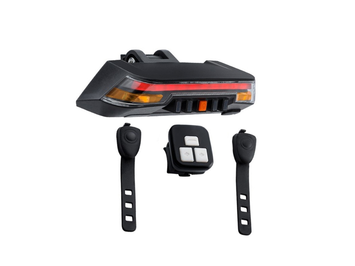 Lurelia Luz Traseira De Pisca Com Controle Remoto Sem Fio Inteligente Para Bicicleta