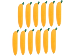 Conjunto De 12 Canetas Esferográficas Em Formato De Banana Da Sewacc