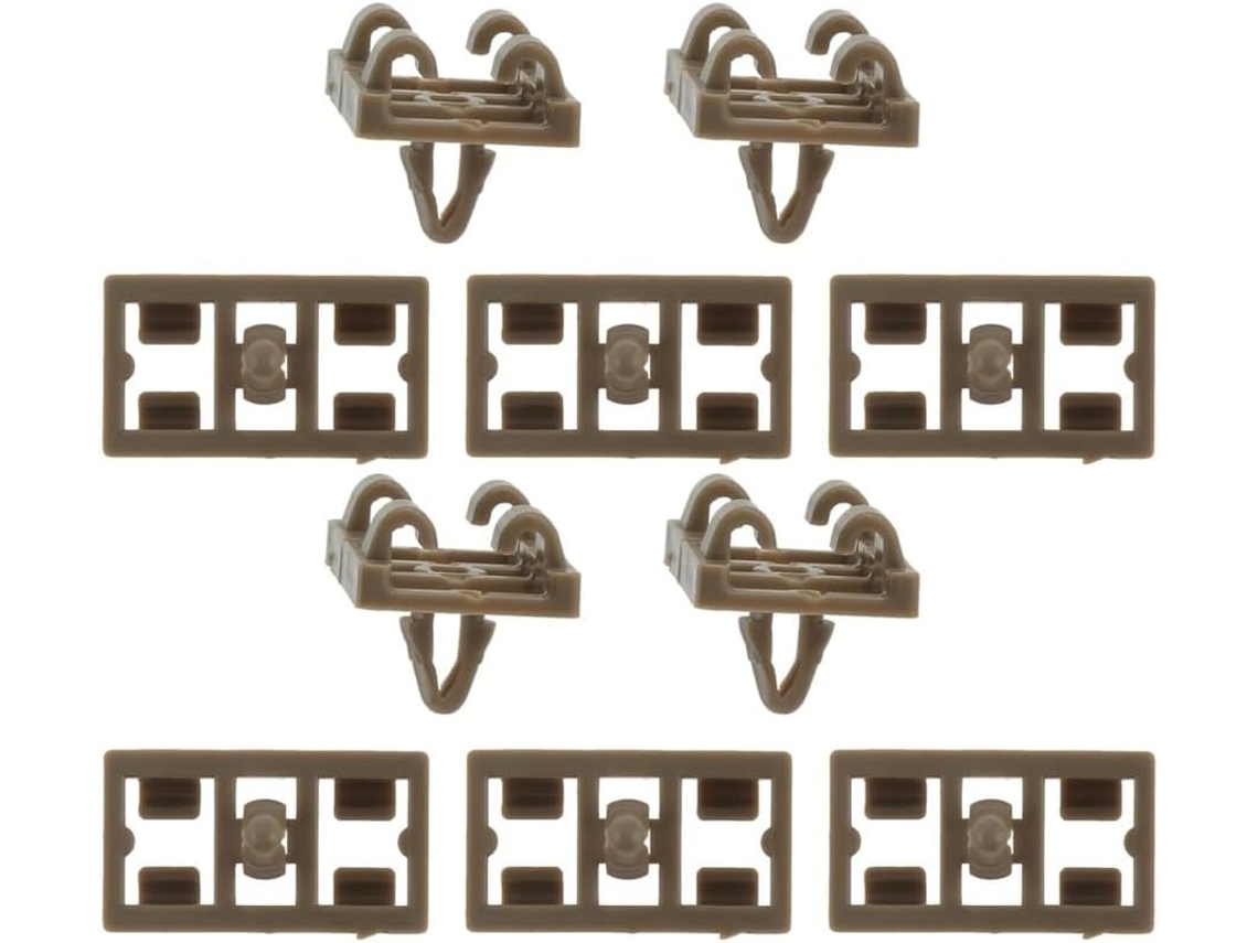 Conjunto De 10 Vedações Plásticas - Para Uso Prático E Funcional