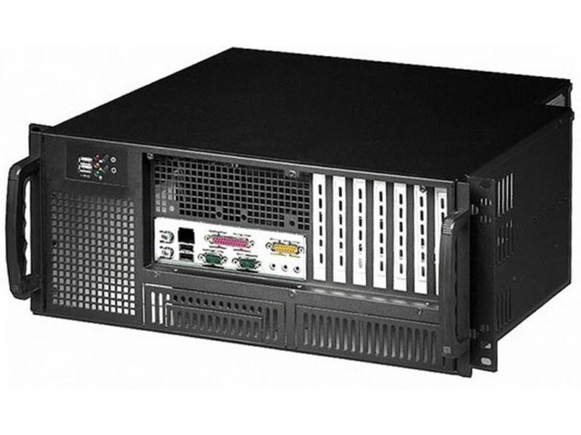 Caixa PC TECHLY I-CASE MP-P4HX-BLK6 (Rack - Preto)
