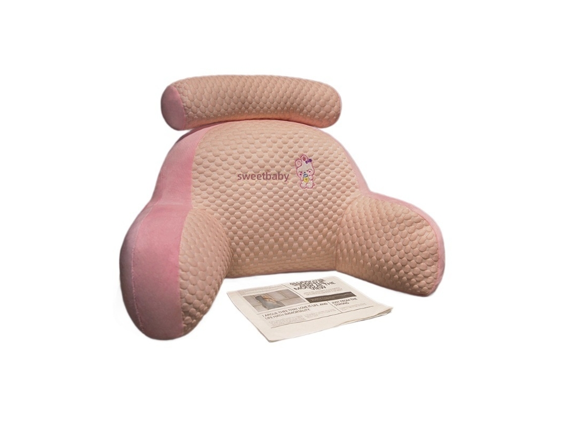 Almofada de Encosto para Cama, Sofá, Dormitório, Escritório Apoio Lombar Grande Estilo Gel Bolinhas Husky CHABERLU