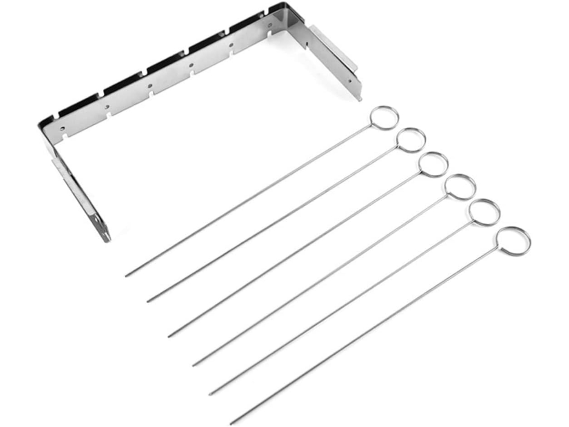 Churrasqueira Portátil Em Aço Inoxidável, Utensílios Simples, Resistente À Ferrugem. Churrasqueira Portátil Em Aço Inoxidável, Utensíli Gokoco