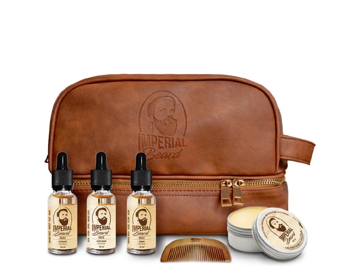 Kit Óleo e Cera para Barba e Bigode MAN'S BEARD