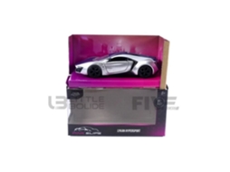 Carro em Miniatura Colecionável Jada Toys 1/32 Lykan Hypersport Prata Metálico / Roxo 35415S