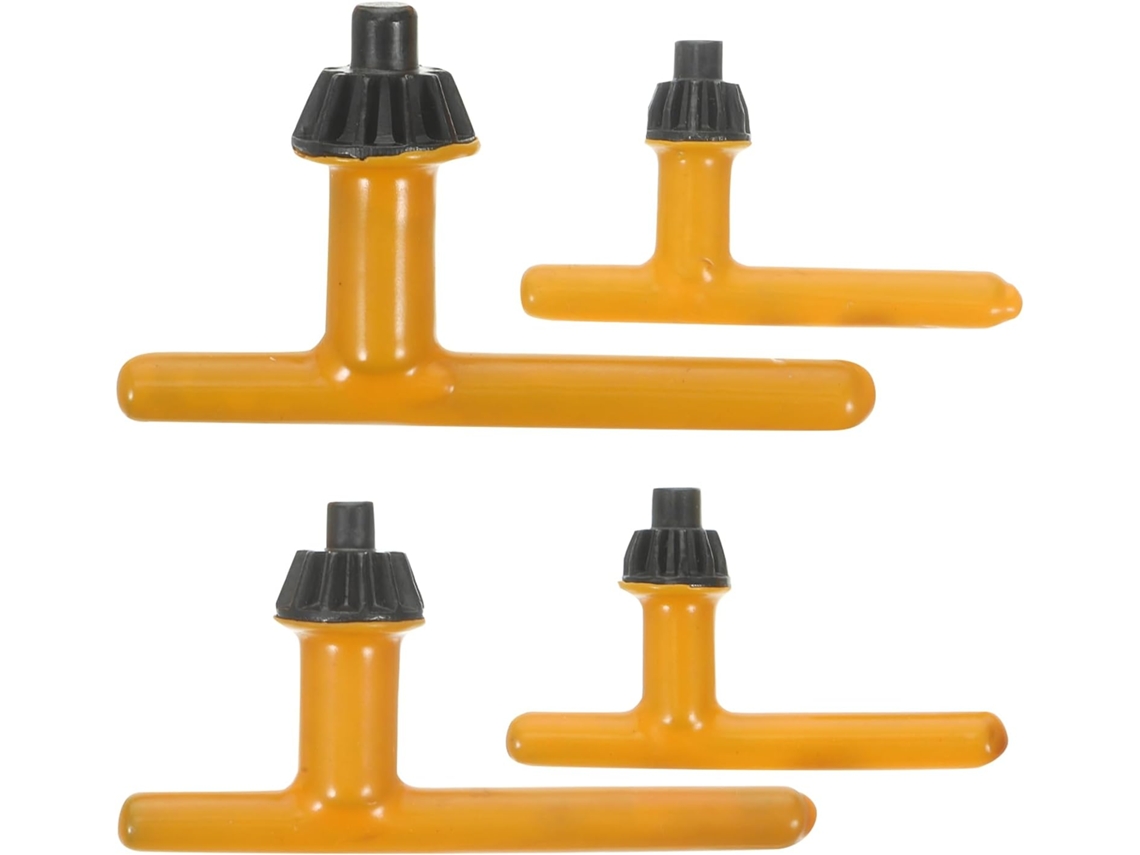 Chaves De Mandril Para Bancada, Aço E Conjunto 4 Peças (10/13/16/20 Mm), Fixação Versátil Uso