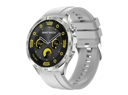 (prateado) Smartwatch Com Tela Amoled Redonda De 1,43 Polegadas E Suporte Para Chamadas Bluetooth.