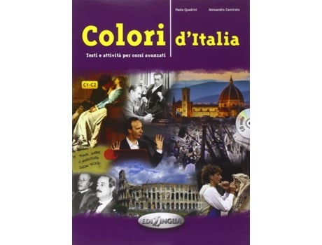 Livro Colori dItalia de Edilingua (Italiano)