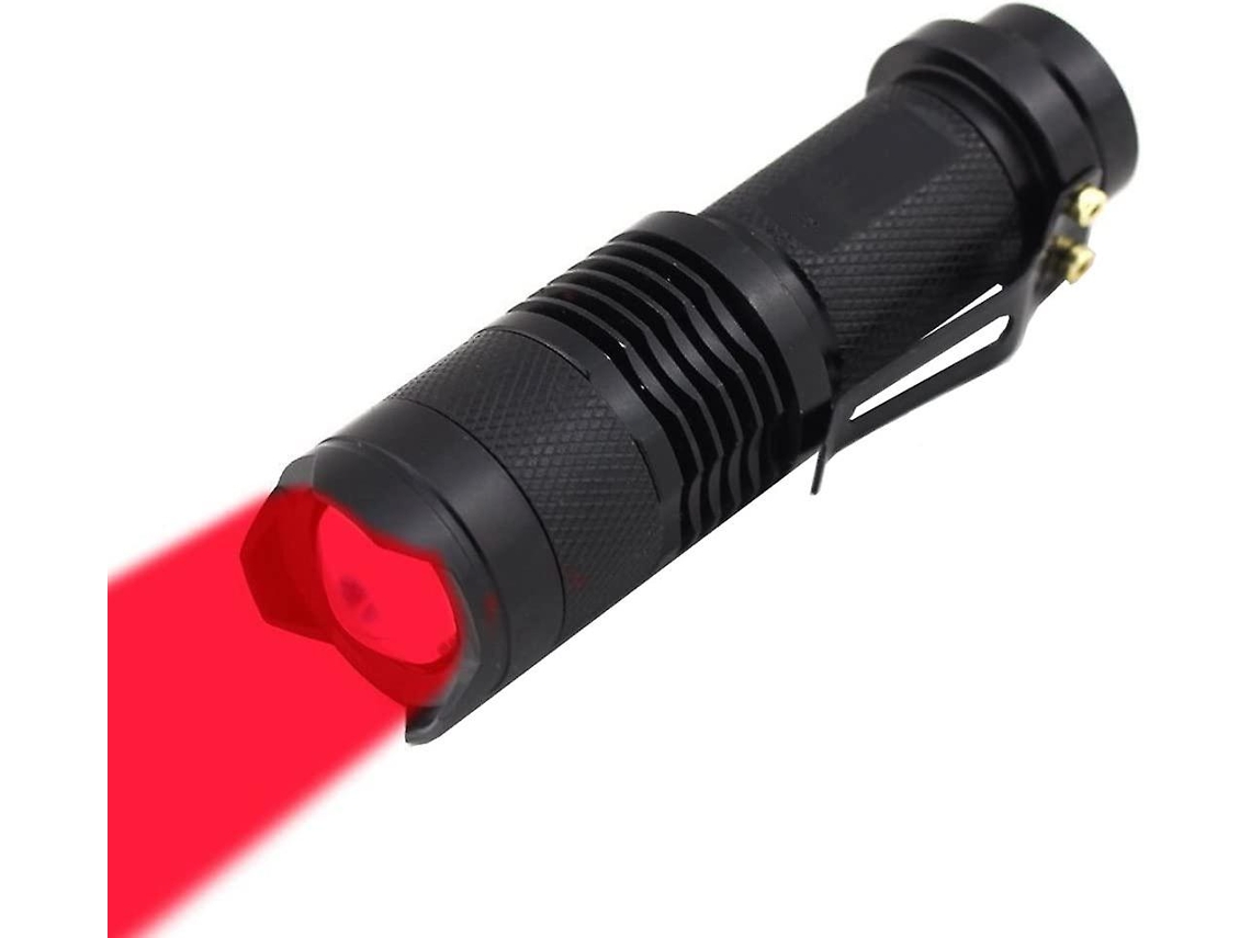 Lanterna Led Vermelha Potente Com Um Modo, Lanterna Vermelha De Modo Único Forte, Lanterna De Luz Vermelha, Lanterna De Luz Vermel Aquaforge