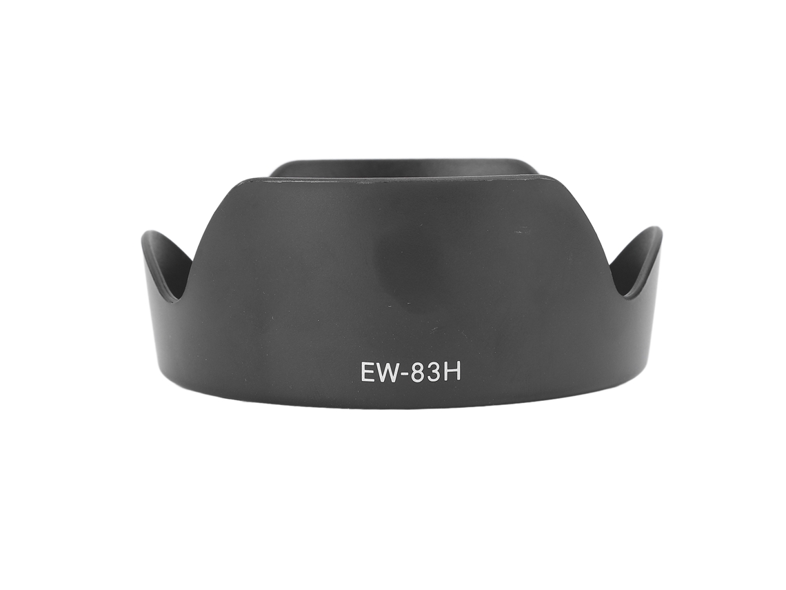 Guarda-chuva de lente EW 83H ABS para câmeras 5D2, 5D3 e 6D com lente digital 24-105mm f/4L IS.