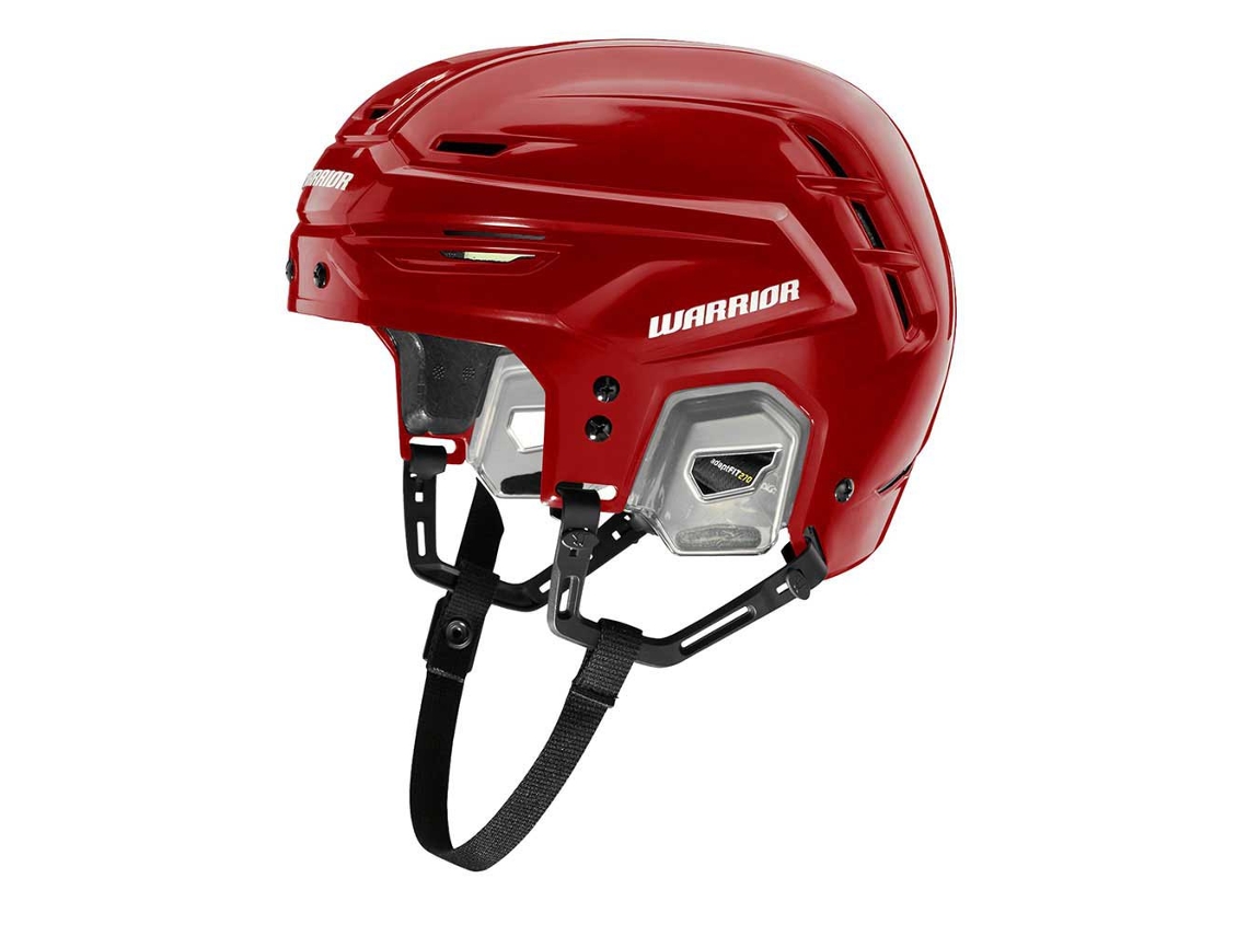 Capacete de Hóquei no Gelo Alpha Pro Combo Vermelho Lwarrior