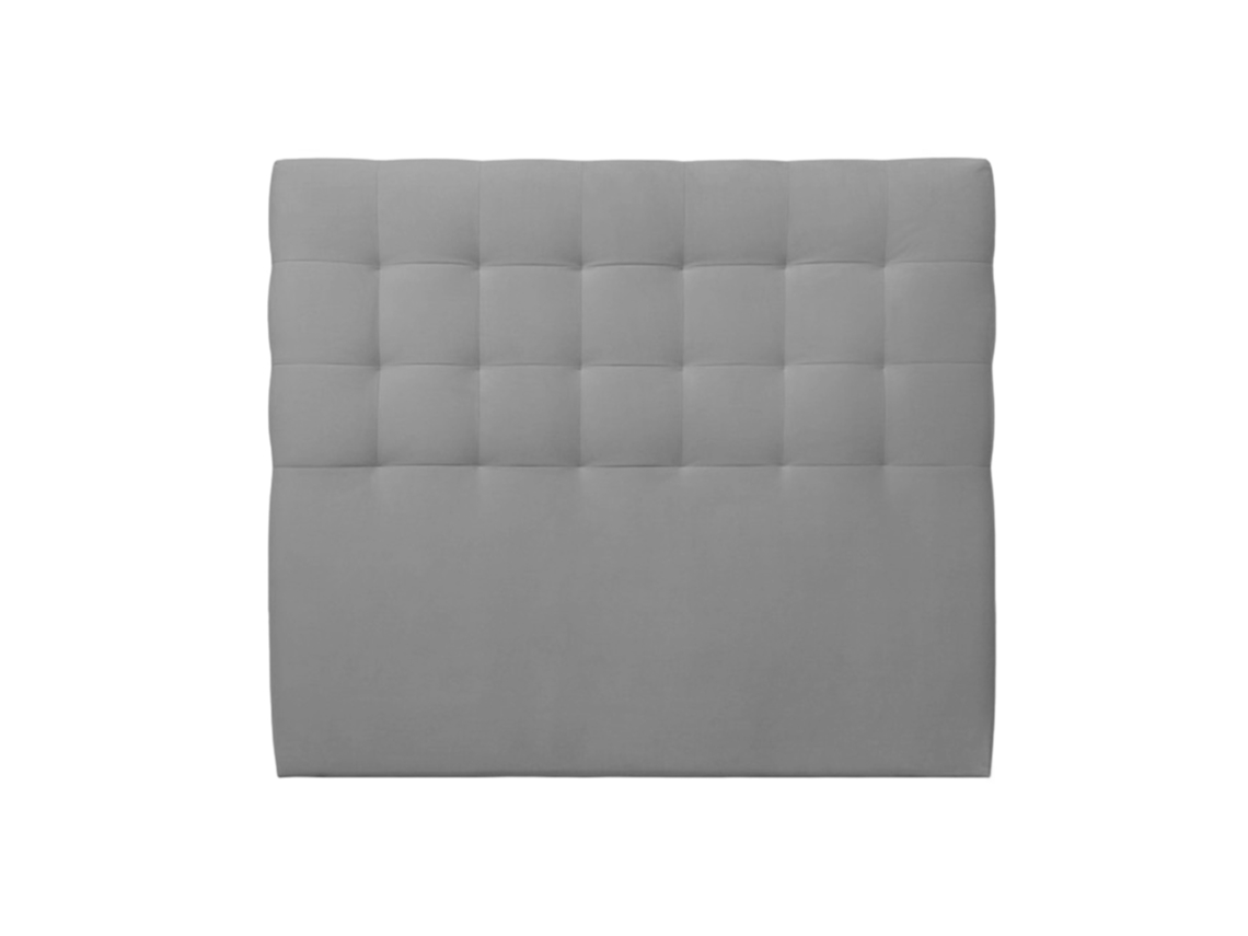 Cabeceira De Cama Quadrados Milano  Ash  120 X 200 Cm Altura 120 Cm Indream