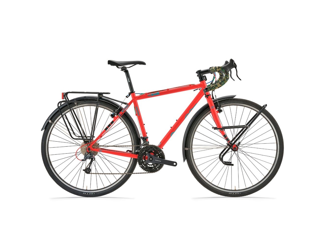 Bicicleta Gravel Hobootleg Deore 2022 Vermelho Scinelli Superstar