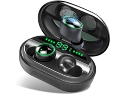 Auriculares Bluetooth True Wireless ENZONS  5.0 Sem Fio Ipx8 À Prova D'Água 150H Tws Estéreo 3500Mah Estojo de Carregamento Bl
