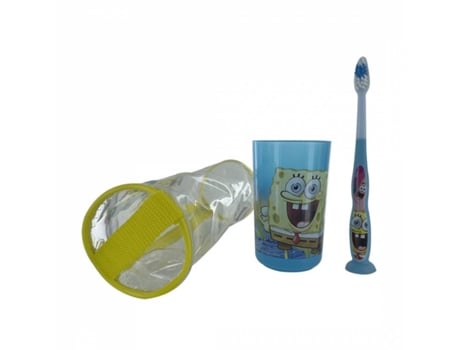 TINOKOU Kit de 3 Peças Sponge Bob Kids Multicor
