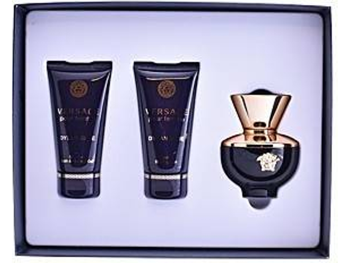 Coffret VERSACE Dylan Blue Spray Femme Edp 50 ml 50 ml + Gel de Banho + Body Lotion 50 ml