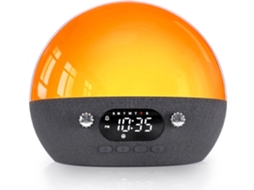 Despertador Sunrise com Alto falante Bluetooth e Ruído Branco para Ajudar a Dormir STELASPLEN (cinzento)