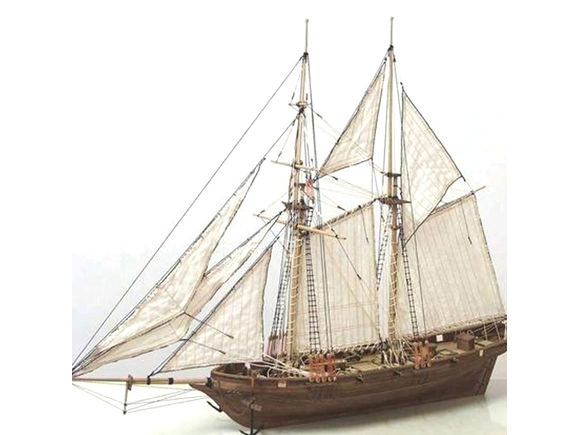 Modelo De Navio Vela De Madeira Decoração Diy Para Casa Barco Presente