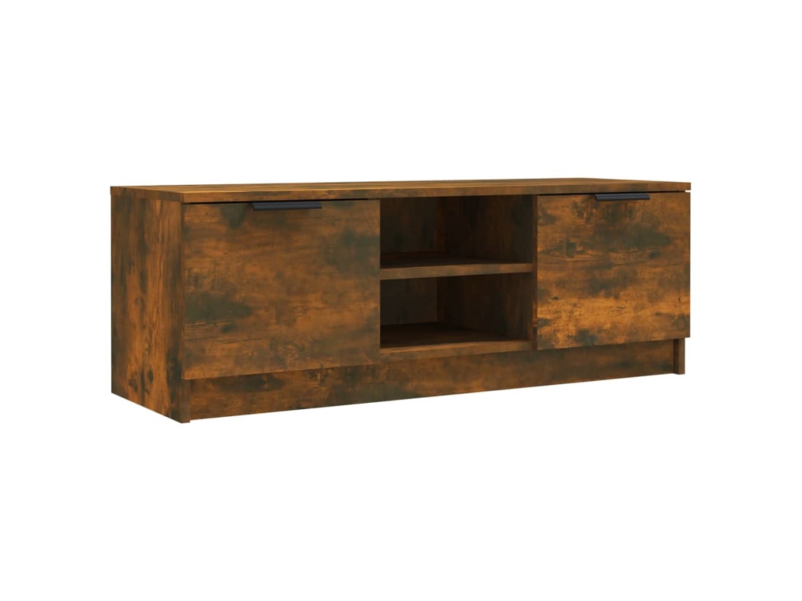 Tv Cabinet, Tv Cabinets Vidaxl Marrom Madeira Processada (n/a)