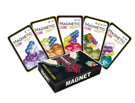 Cubo Magnético De Jogos Cerebrais Brain Games