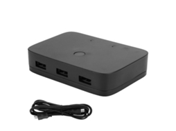Comutador Kvm Hdmi Comutação De Vídeo Hd Compartilhamento De Dispositivos Usb
