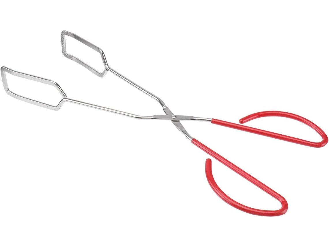 Pinças Para Carvão Churrasco, Pinças De Metal Para Grelha, Design De Pá Oca, Para Uso Em Buffets Ou Áreas Externas