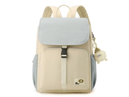 Mochila De Maternidade Hibbent 42x19x30cm (cinza)
