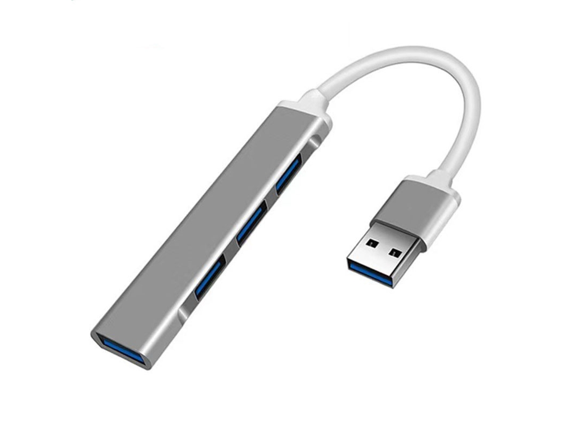 Conversor Hub com 1 USB 3.0 e 3 USB 2.0 para Windows Linux YANYXR