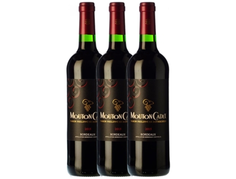 Château Mouton Cadet Rouge Saint-Émilion Crianza 75 cl (Caixa de 3 unidades)