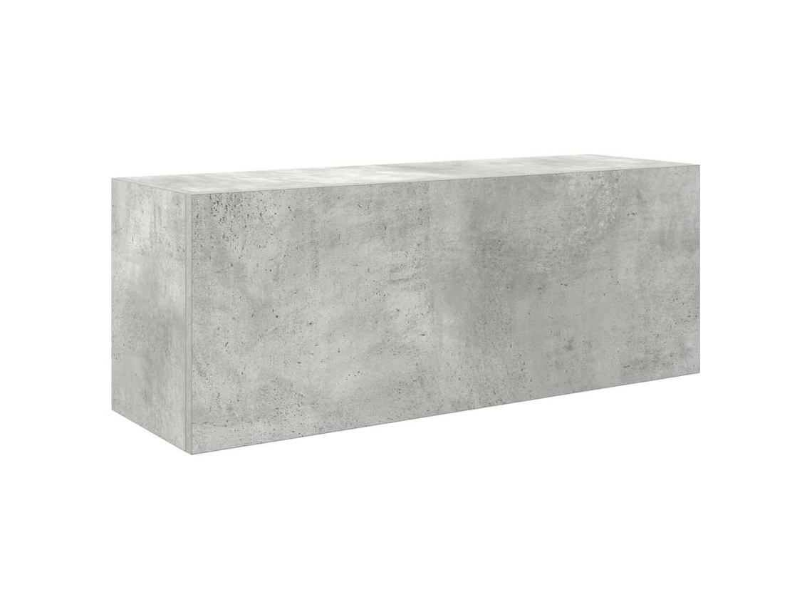 Bathroom Wall Cabinet, Bathroom Wall Cabinets Vidaxl Cinzeto Madeira Processada (80 X 25 X 30 Cm)