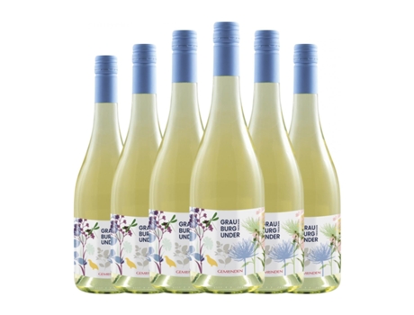 Vinho branco GEMÜNDEN Floral Edition Pinot Cinza Seco Nahe (0.75 L - 6 Unidades)