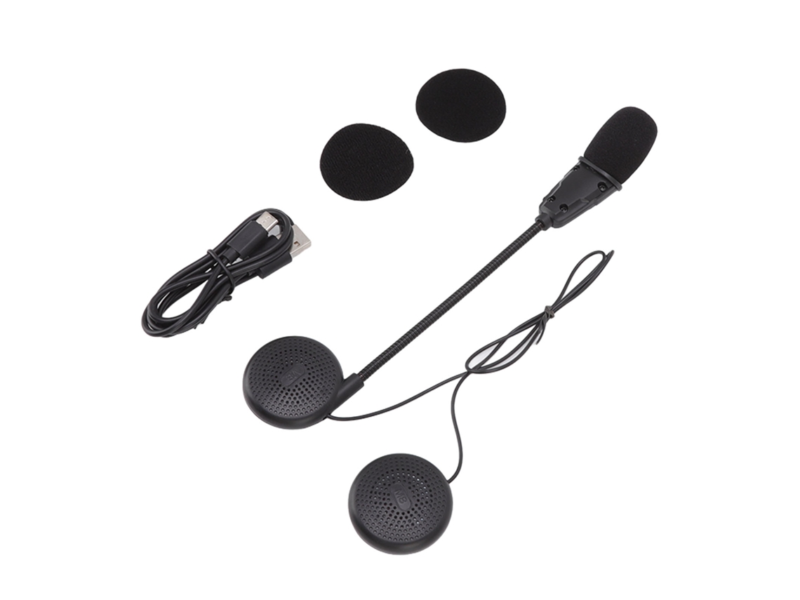 Fone de Ouvido Bluetooth para Capacete de Moto EOOCOO