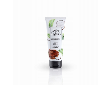 Coconut Clay Low Porosity Hair Mask, 200ml Anwen