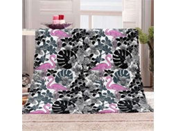 Manta de Microfibra Fansu Flanela Macia e Fofa 3d para Cama Sofá Ou Se Manter Aquecido no Inverno 150x130cm, M