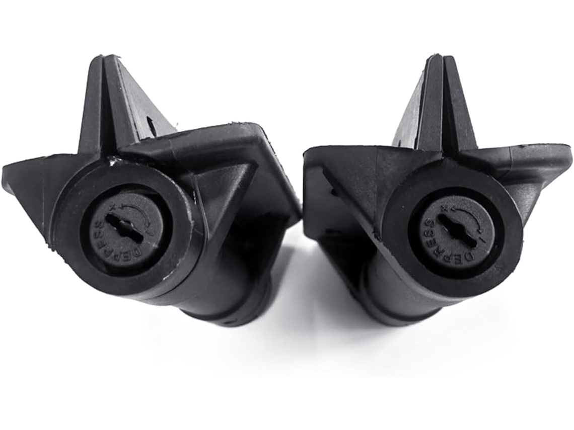 Conjunto De 2 Dobradiças Mola Resistentes Às Intempéries, Com Design De Fechamento Automático E Proteção Segurança, Além