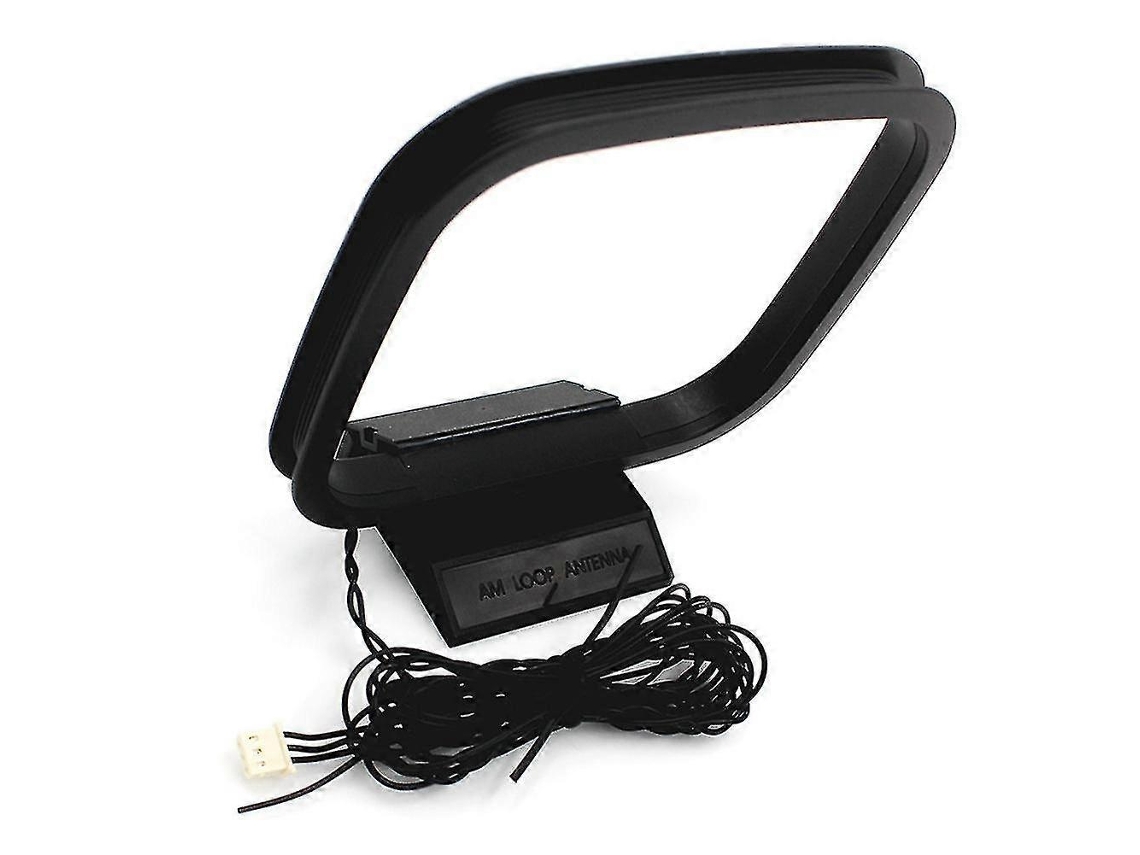 Antena De Loop Fm/am De 1 Peça Para Receptor Com Mini Plugue De 3 Pinos Para Receptor Estéreo Av Sharp Chaine, Novo Sy Aquaforge
