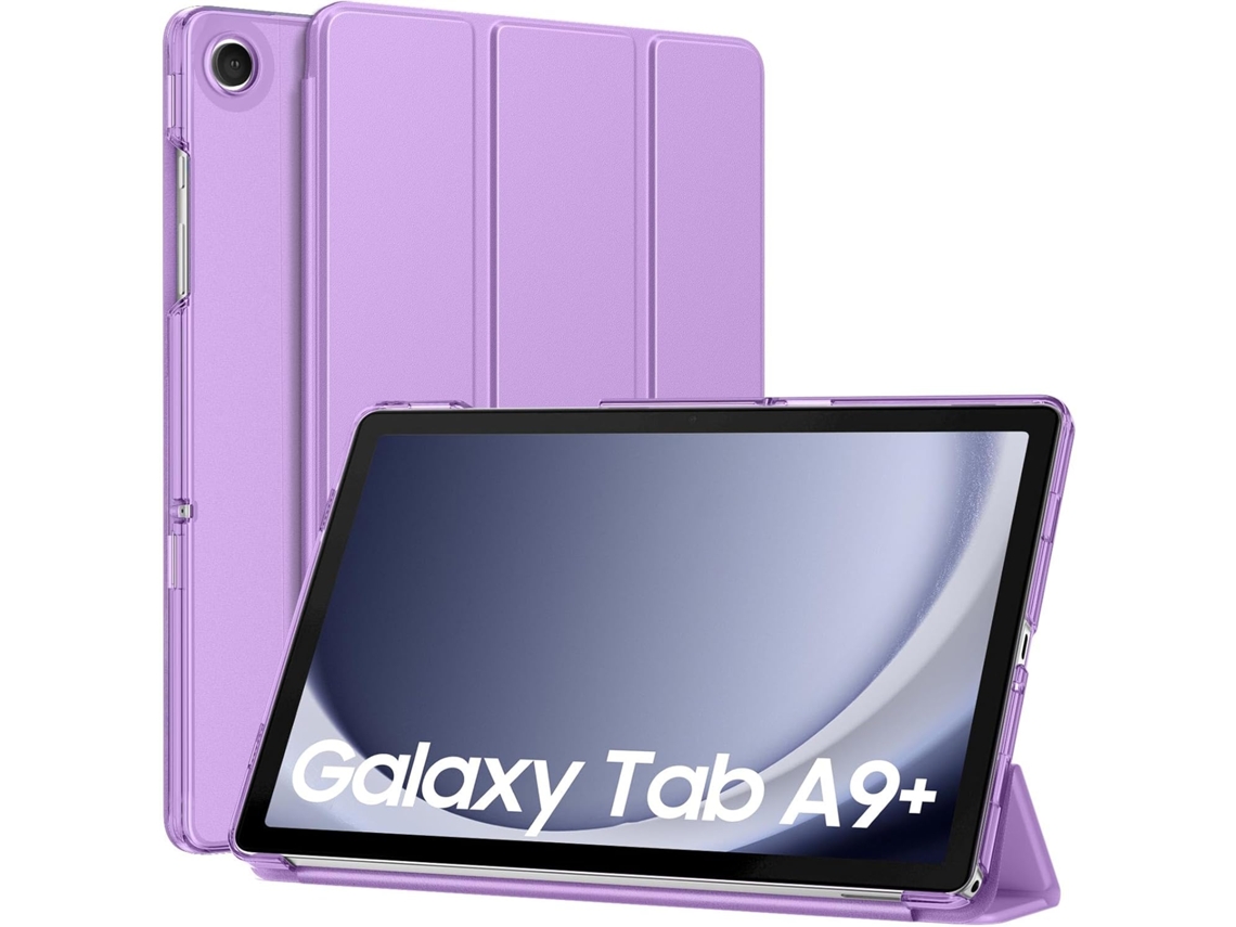 Yunzii Capa Protetora Para Galaxy Tab A9+/a9 Plus De 11 Polegadas, Perfeita Para Tablet Tab A9 Plus (sm-x210/x216/x218), Roxa
