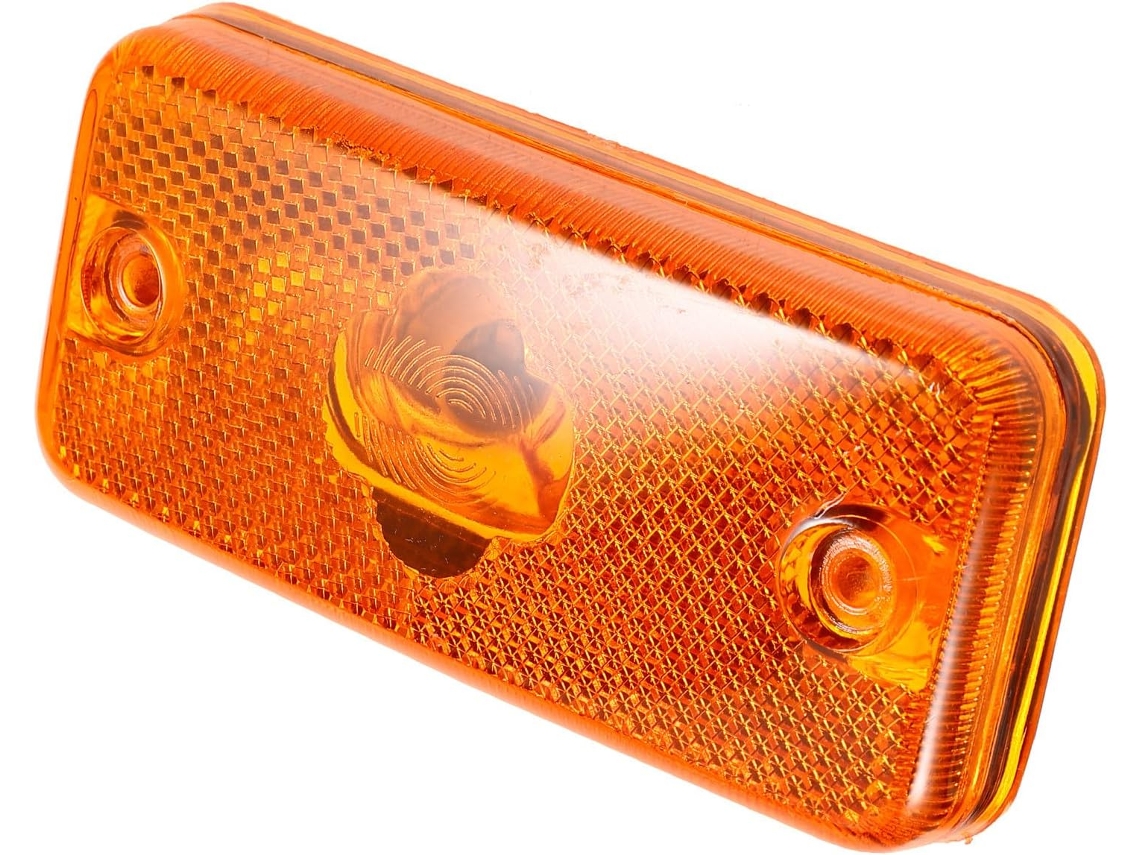 Luz De Reboque Led Laranja Com Plugue De Plástico Quadrado, Compatível